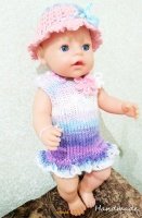 Набор одежды для куклы Baby Born - Французский стиль Krispy Handmade - Minsktoys.by Набор одежды для куклы Baby Born - Французский стиль Krispy Handmade - Minsktoys.by