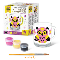 Набор для творчества - Совушка кружка под роспись, Десятое королевство 05206ДК