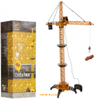 Башенный кран Стройка - игрушка на дистанционном управлении, Cheetah Toys 8054E
