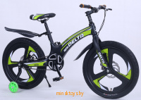 Детский велосипед - Prestige Maxx D (зелёный) 20" с магниевой рамой и дисками, 20", Delta - Minsktoys.by