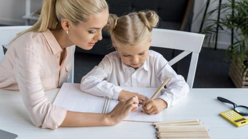 Ребёнок левша - особенности развития, тест для определения