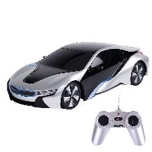 Машина на радиоуправлении BMW i8, 1:24, 48400S (Серебристая)
