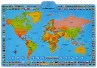 Карта мира интерактивная (обновлённая), ZanZoon 1619005 - Minsktoys.by