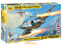 Советский штурмовик Су-25, сборная модель, Звезда 4807з - Minsktoys.by