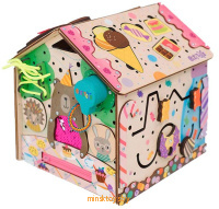 Бизиборд для девочки с LED подсветкой - Кэнди, 2624.01 - Minsktoys.by