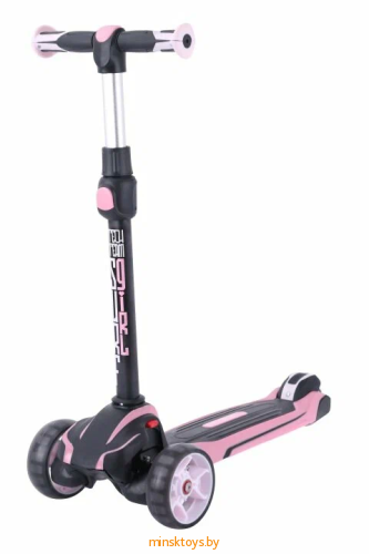 Детский самокат Surf Girl, Tech Team черно/ розовый - интернет-магазин игрушек Minsktoys.by Детский самокат Surf Girl, Tech Team черно/ розовый