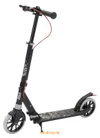 Самокат городской с ручным тормозом - Tech Team Delta Scooter, серый Самокат городской с ручным тормозом - Tech Team Delta Scooter, серый