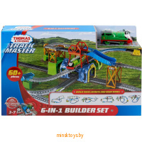 Набор игровой Thomas & Friends железная дорога 6 в 1, Mattel GBN45